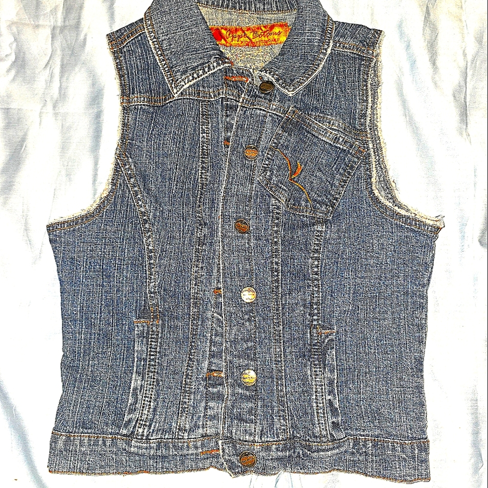 Apple Bottom Blue Jean vest